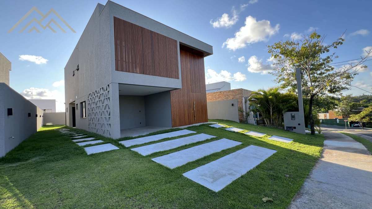 Casa de condomínio à venda em Camaçari, Alphaville (Abrantes), com 4 quartos, 378m² - Henrique Aquino  IMÓVEIS DE QUALIDADE LTDA CRECI PJ 2675