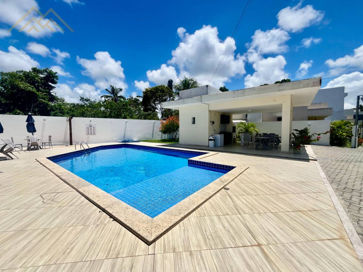 Casa de condomínio à venda em Camaçari, Vila de Abrantes (Abrantes), com 2 quartos, 190m² - Henrique Aquino  IMÓVEIS DE QUALIDADE LTDA CRECI PJ 2675