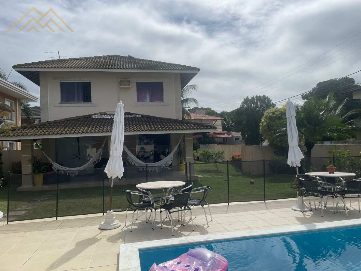 Casa de condomínio para alugar em Camaçari, Busca Vida (Abrantes), com 4 quartos, 750m² - Henrique Aquino  IMÓVEIS DE QUALIDADE LTDA CRECI PJ 2675